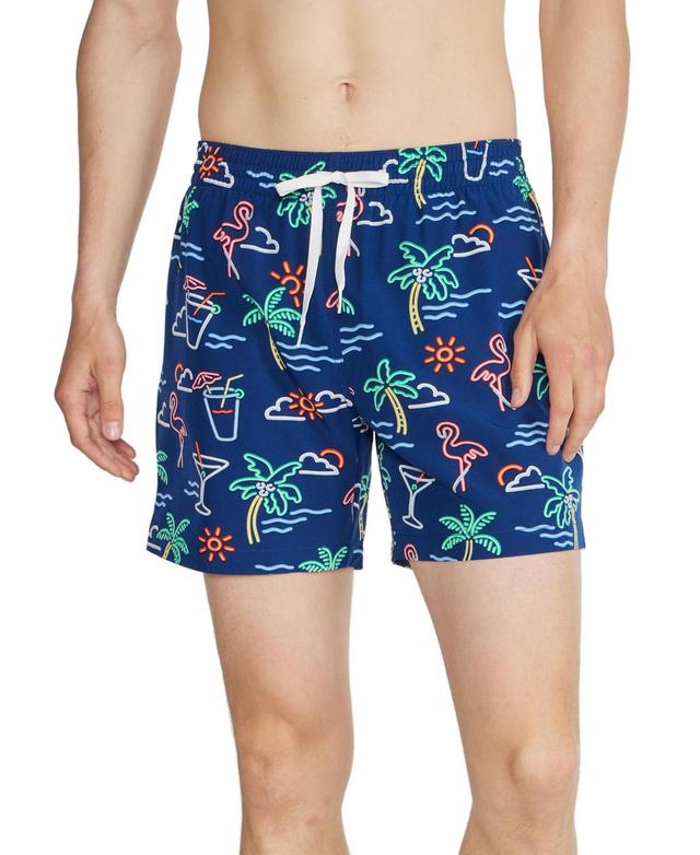 Chubbies The Neon Lights 5.5 Inseam Stretch Swim Trunks Product Image