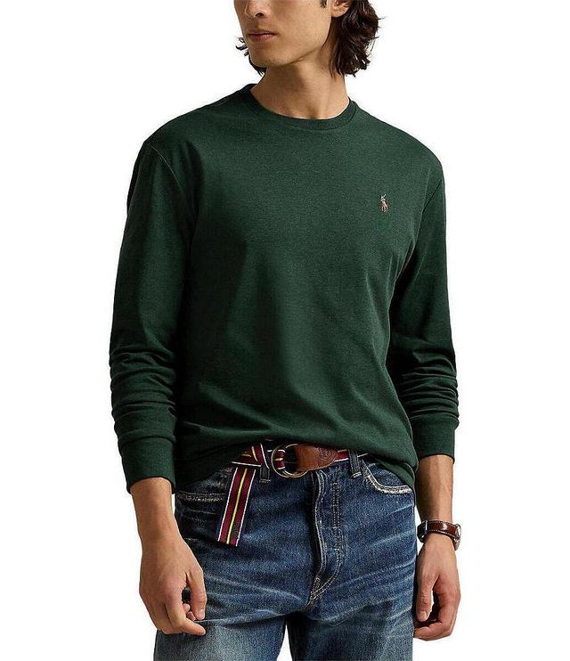 Polo Ralph Lauren Classic-Fit Soft Cotton Long Sleeve T-Shirt Product Image