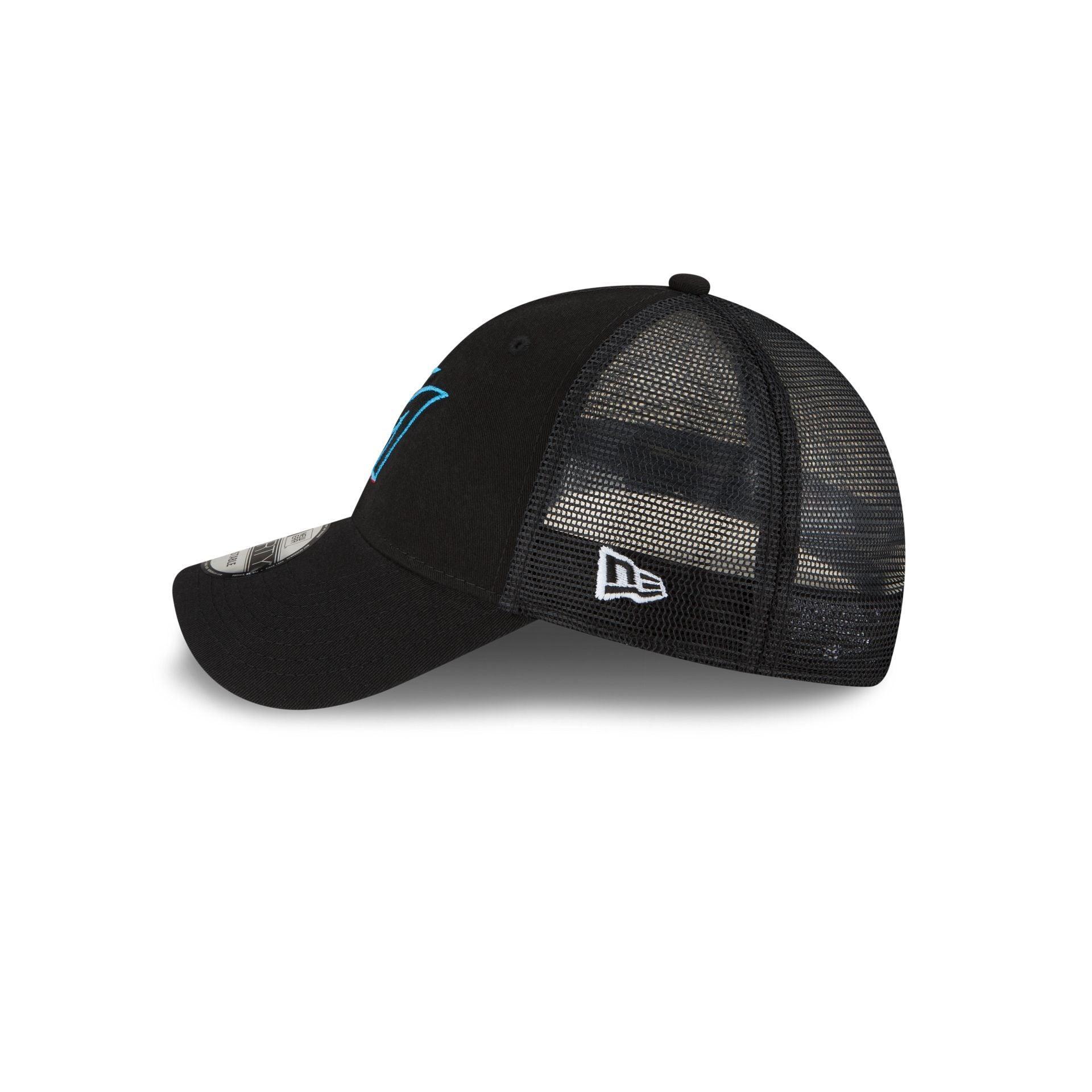 Miami Marlins 9FORTY Trucker Hat Male Product Image