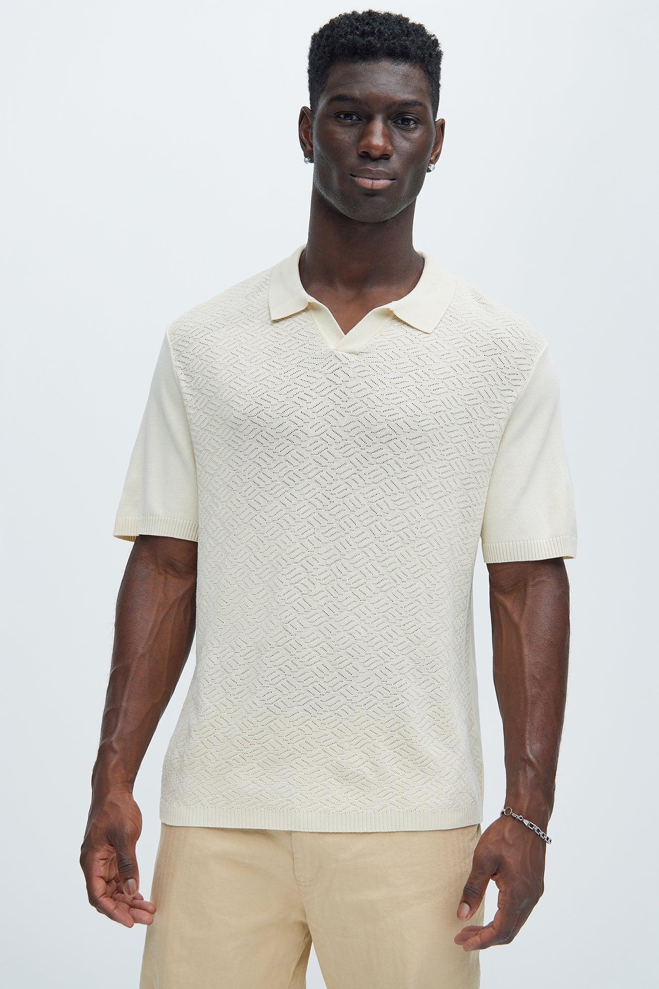 Cut Ties Polo - Cream Product Image