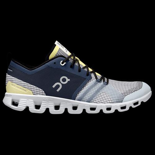 On Mens Cloud X Shift - Running Shoes Blue/White Product Image