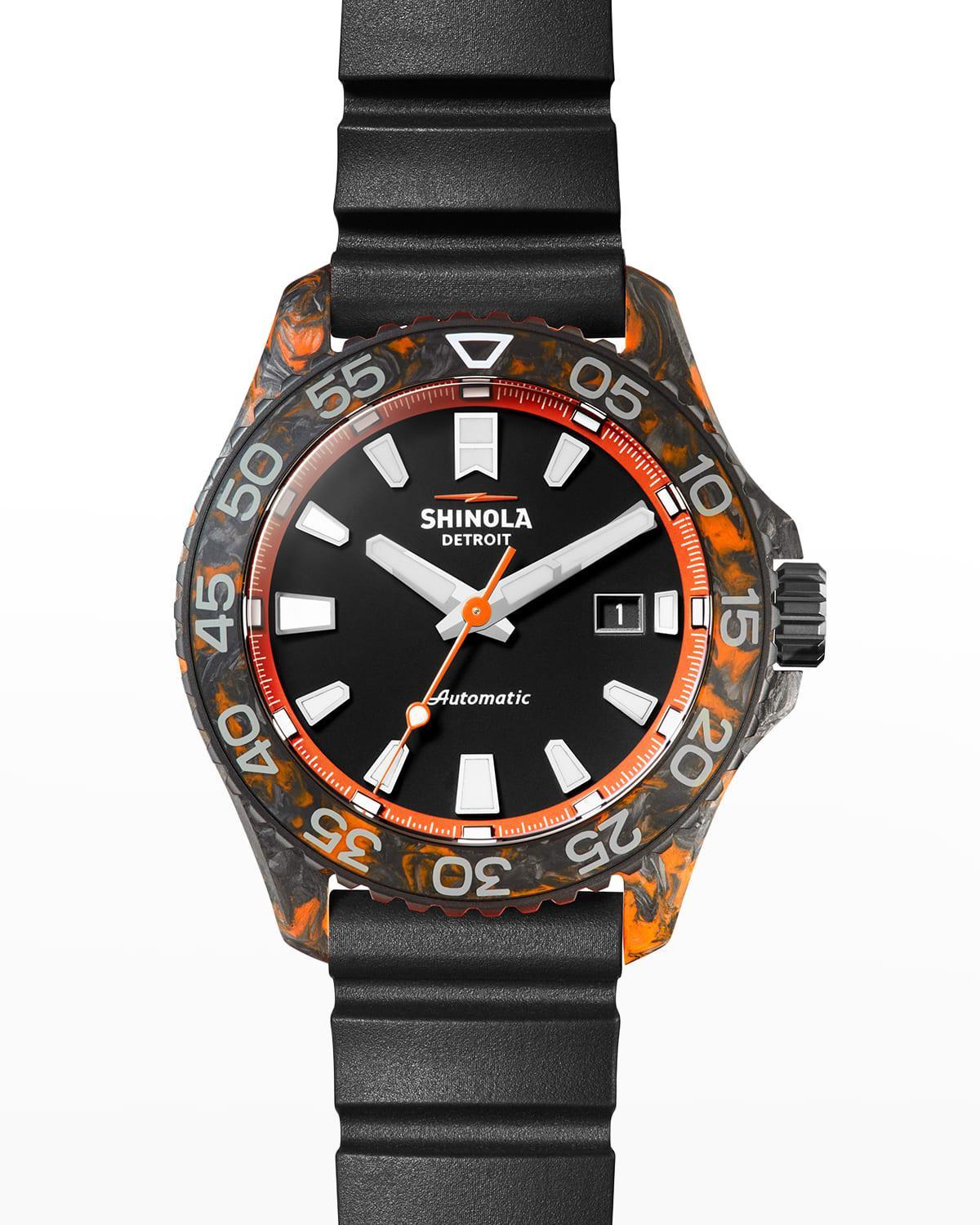 Mens Forged Carbon Monster Watch, 45mm Product Image