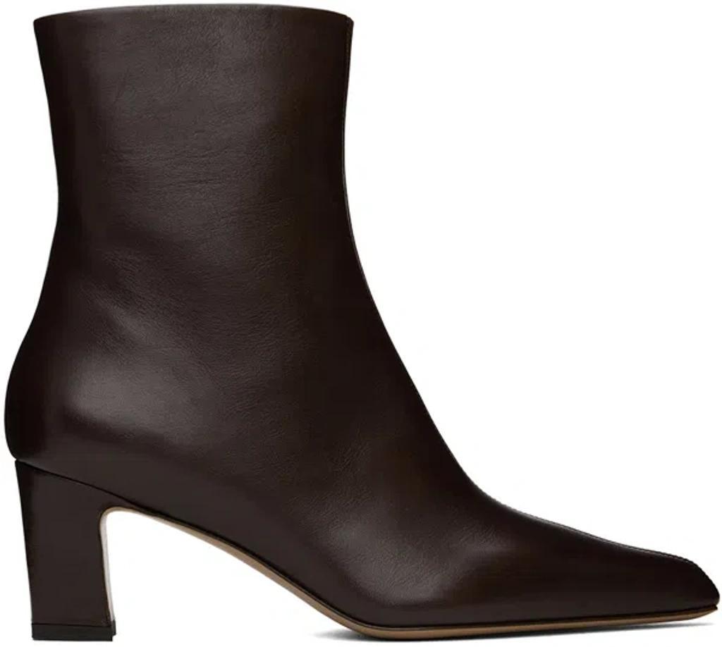 Jude Pointed Leather Ankle Boots Product Image