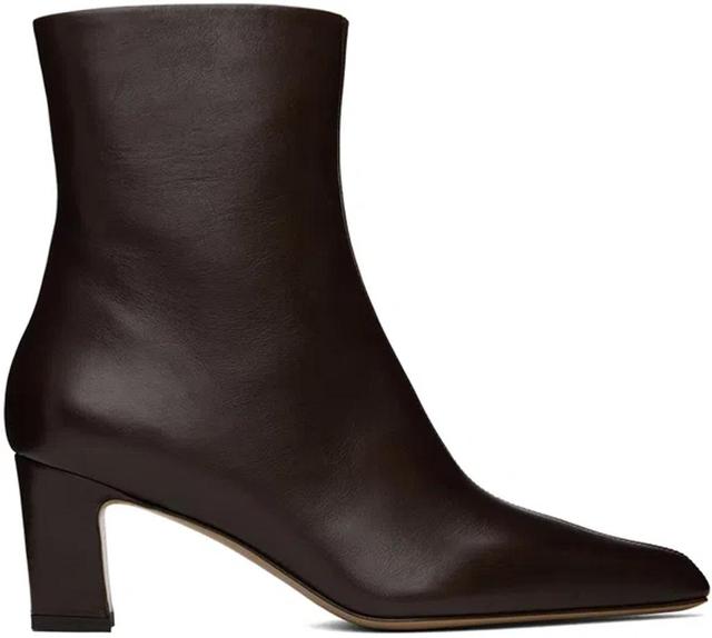 Jude Pointed Leather Ankle Boots Product Image