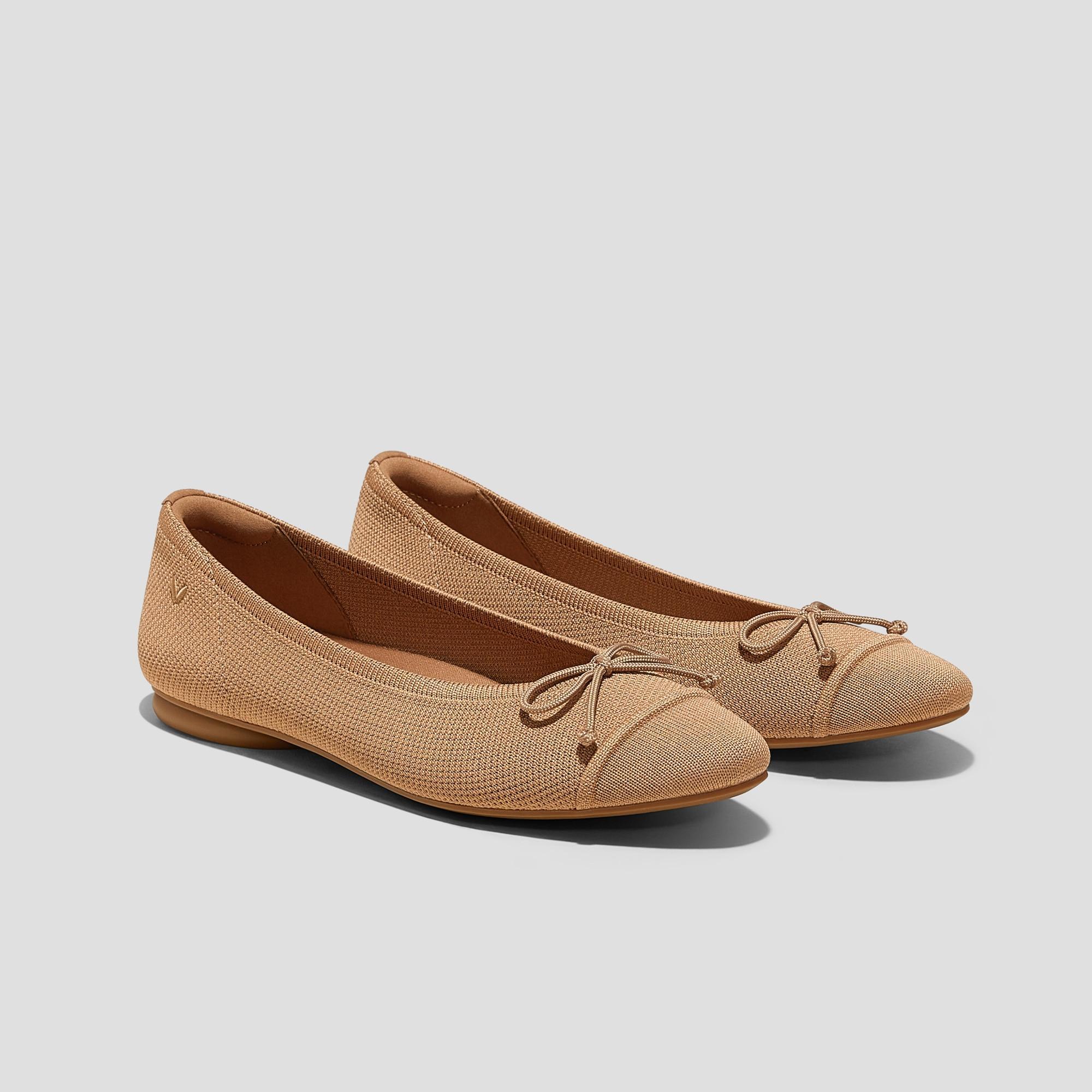 Almond-Toe Bow Flats (Tiana) Product Image