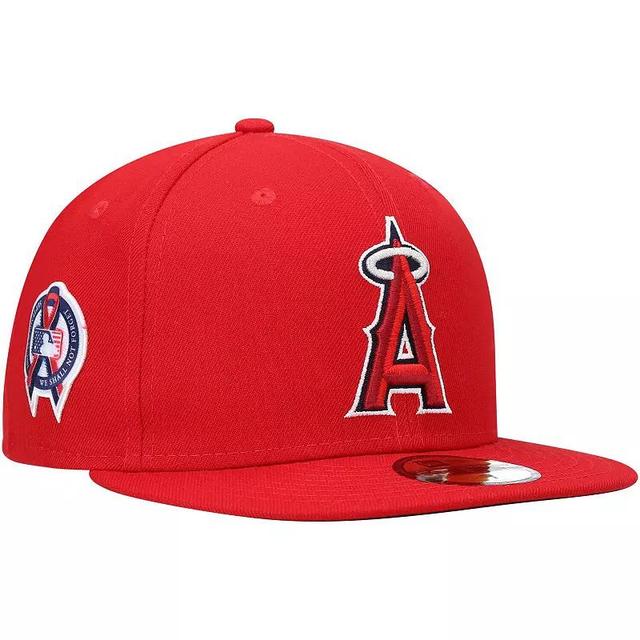 Mens New Era Los Angeles Angels 9/11 Memorial Side Patch 59FIFTY Fitted Hat Product Image