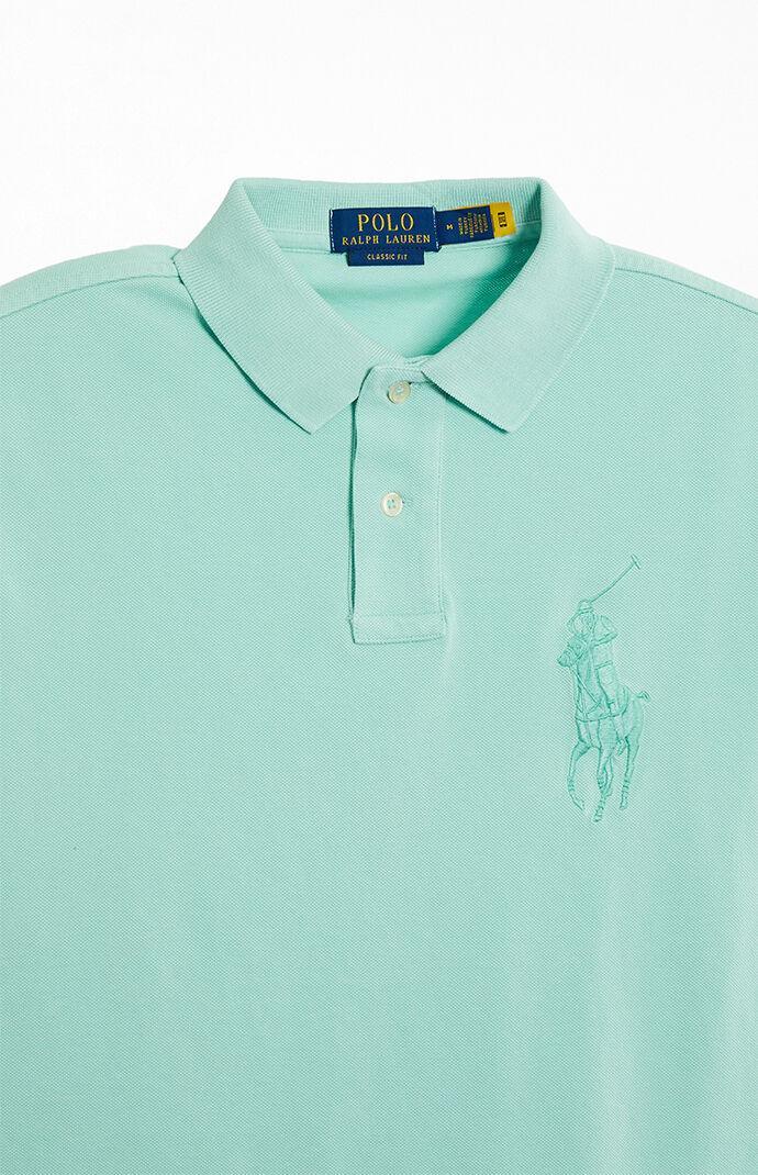 Polo Ralph Lauren Men's Classic Fit Big Pony Mesh Polo Shirt Product Image