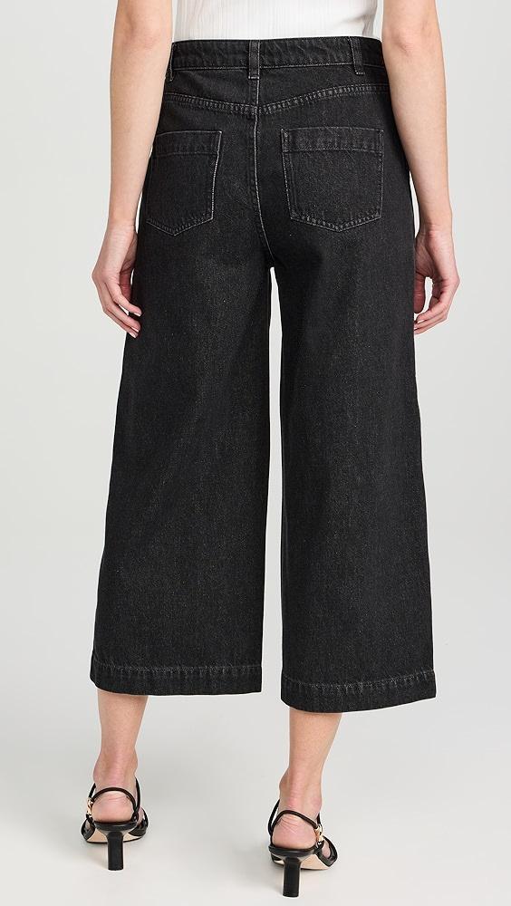 Vince Mid Rise Utility Crop Wide Pants | Shopbop Product Image