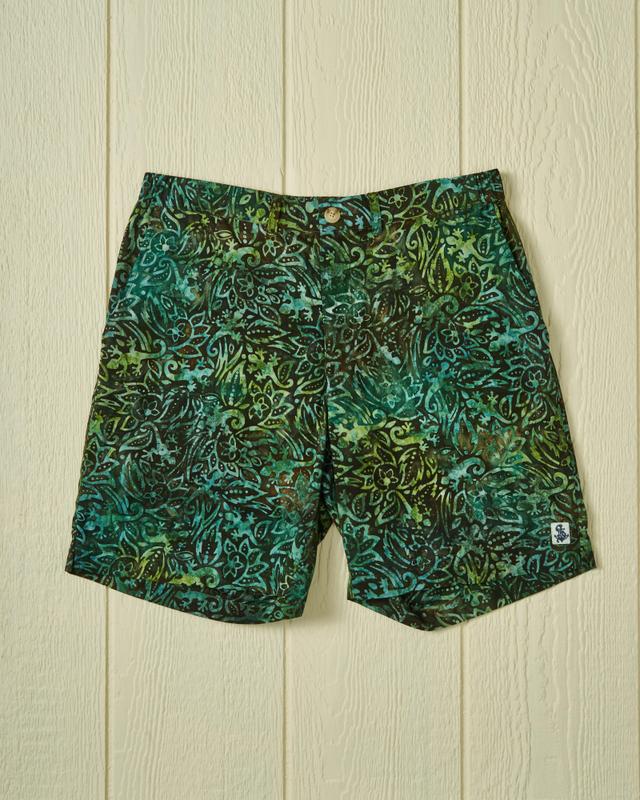 Batik Short in Olive Product Image