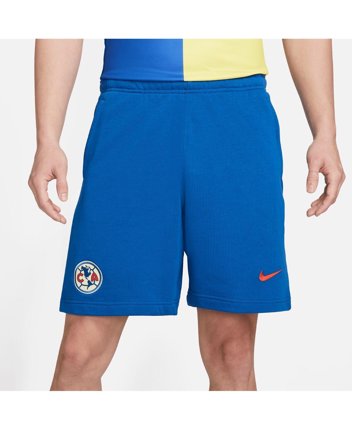 Mens Nike Blue Club America Fleece Shorts Product Image