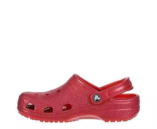 Crocs Womens Classic Glitter Clog Product Image