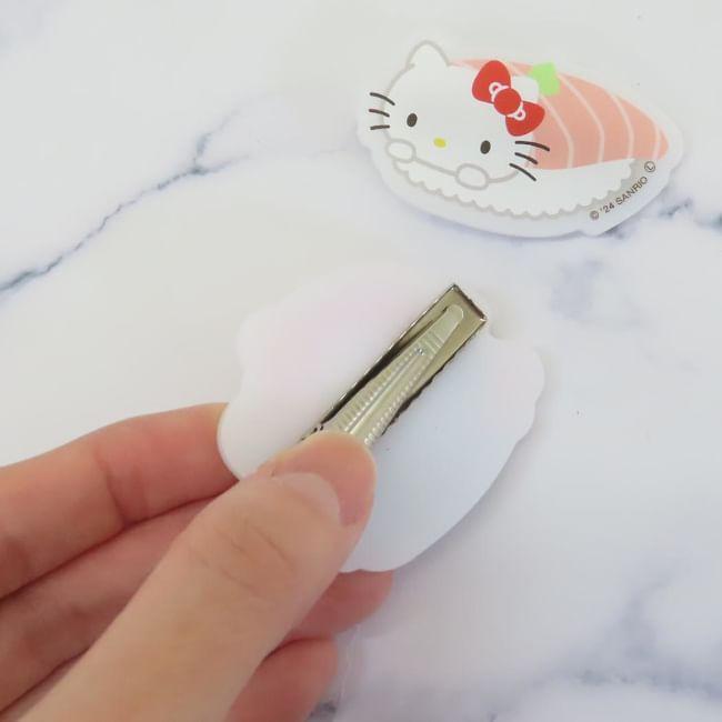 Sanrio Hello Kitty & My Melody Sushi Hair Clips (Set of 2) Product Image