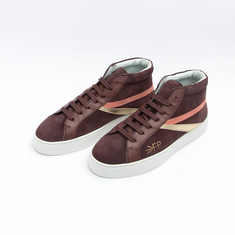 Women's Burgundy High Top Sneaker Female product image