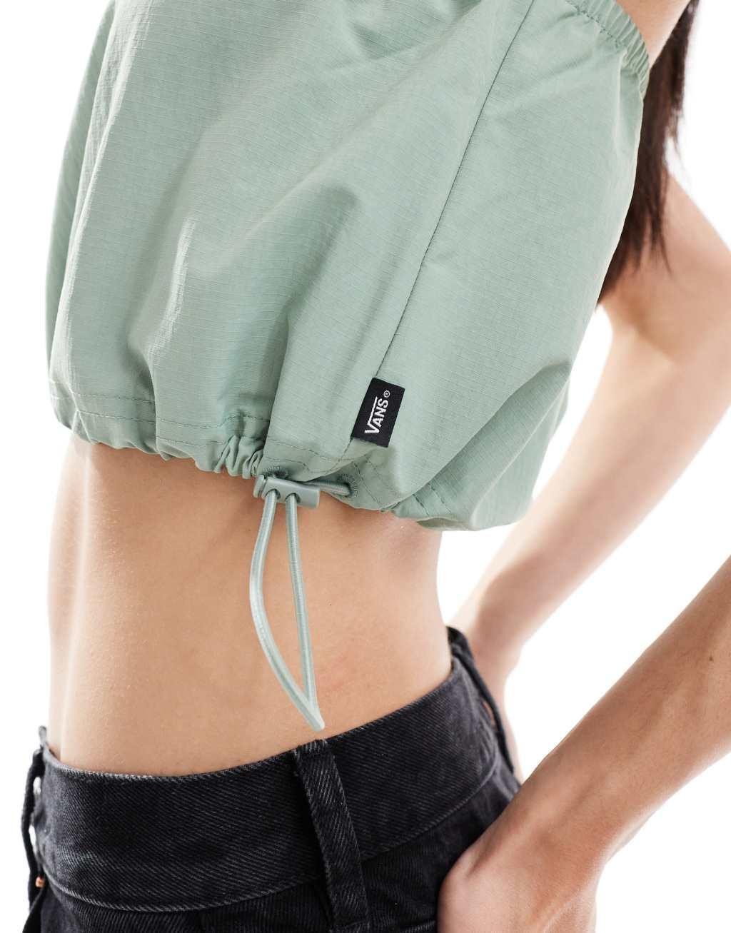 Vans Riley Tube Top in light green Product Image