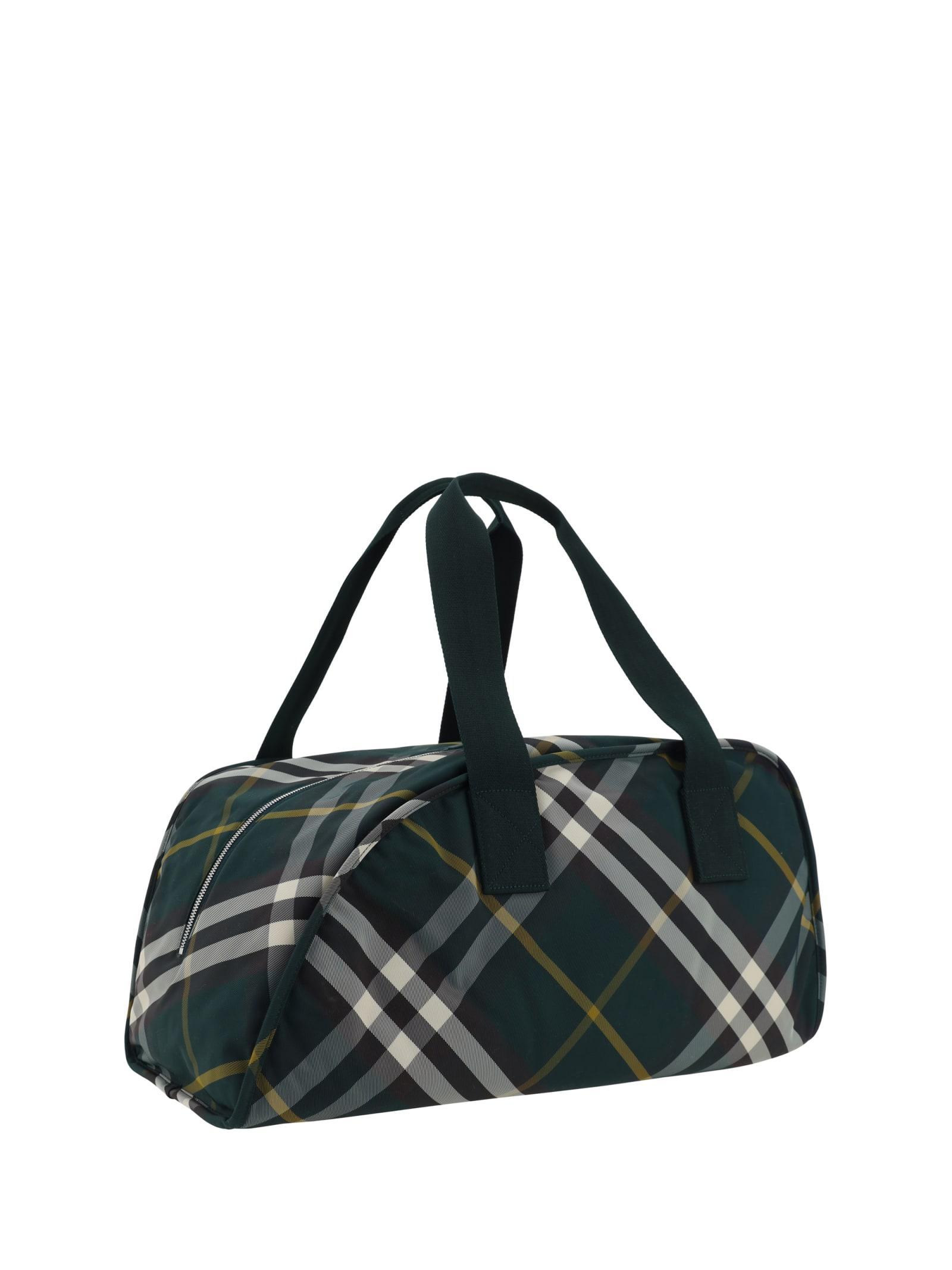 Shield Duffle Bag In Green Product Image