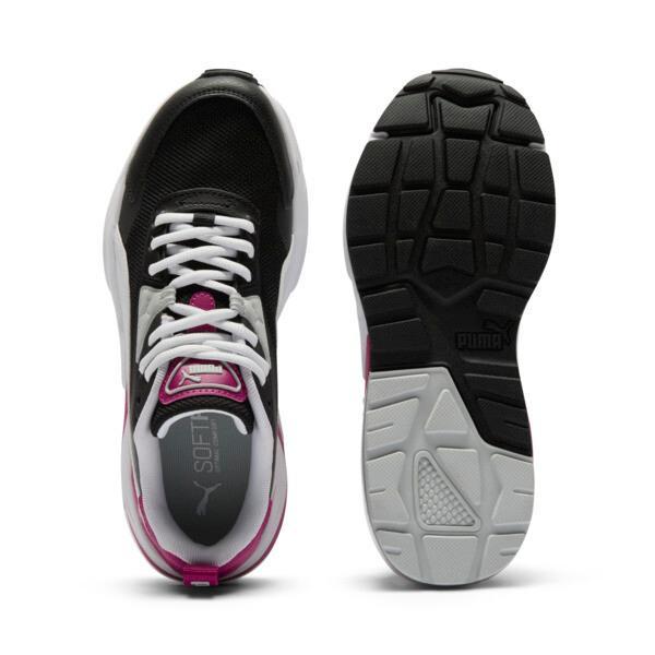 PUMA Vis2K Women's Sneaker in Black/White/Magenta Gleam Product Image