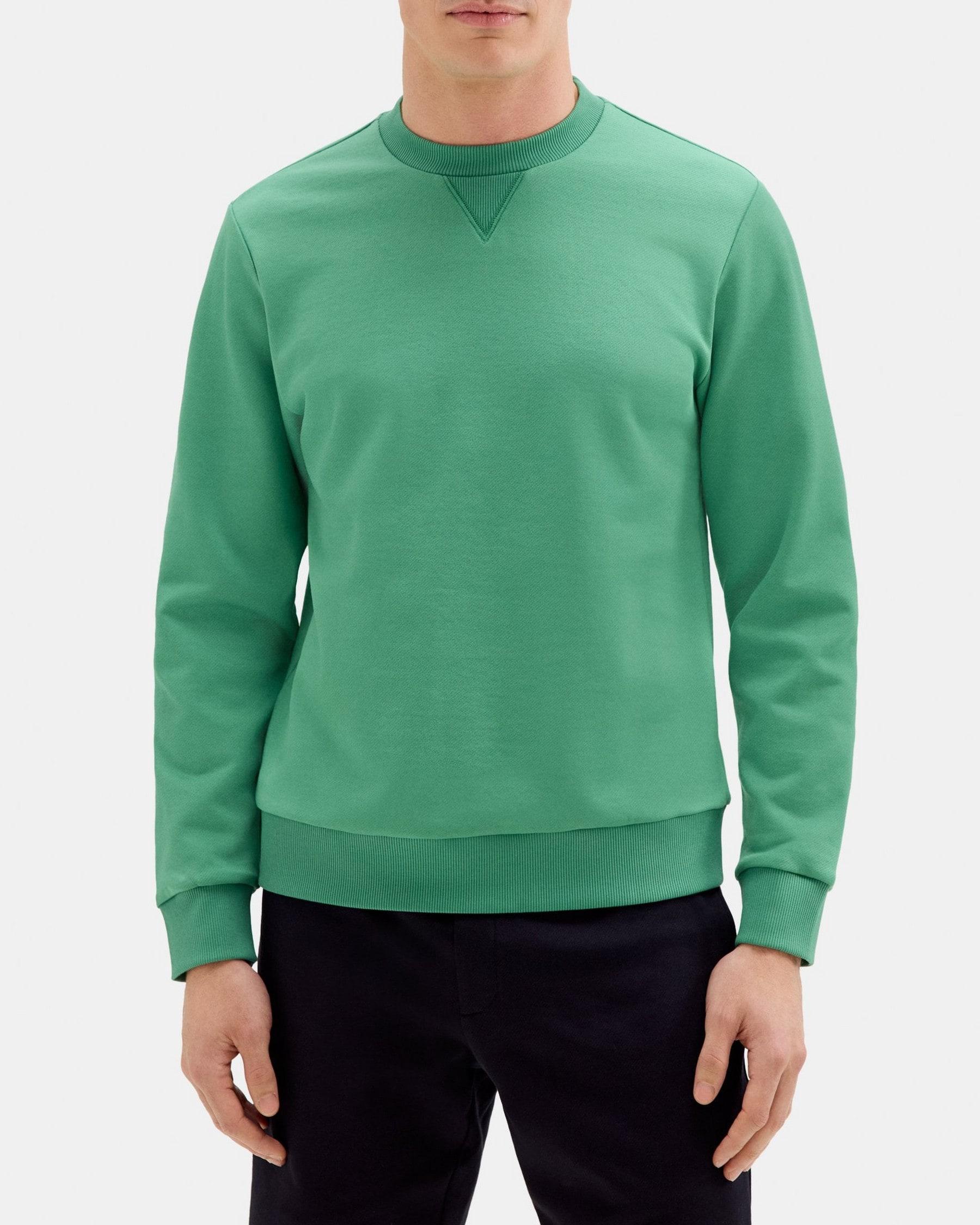 Essential Sweatshirt in Cotton-Blend Terry Product Image