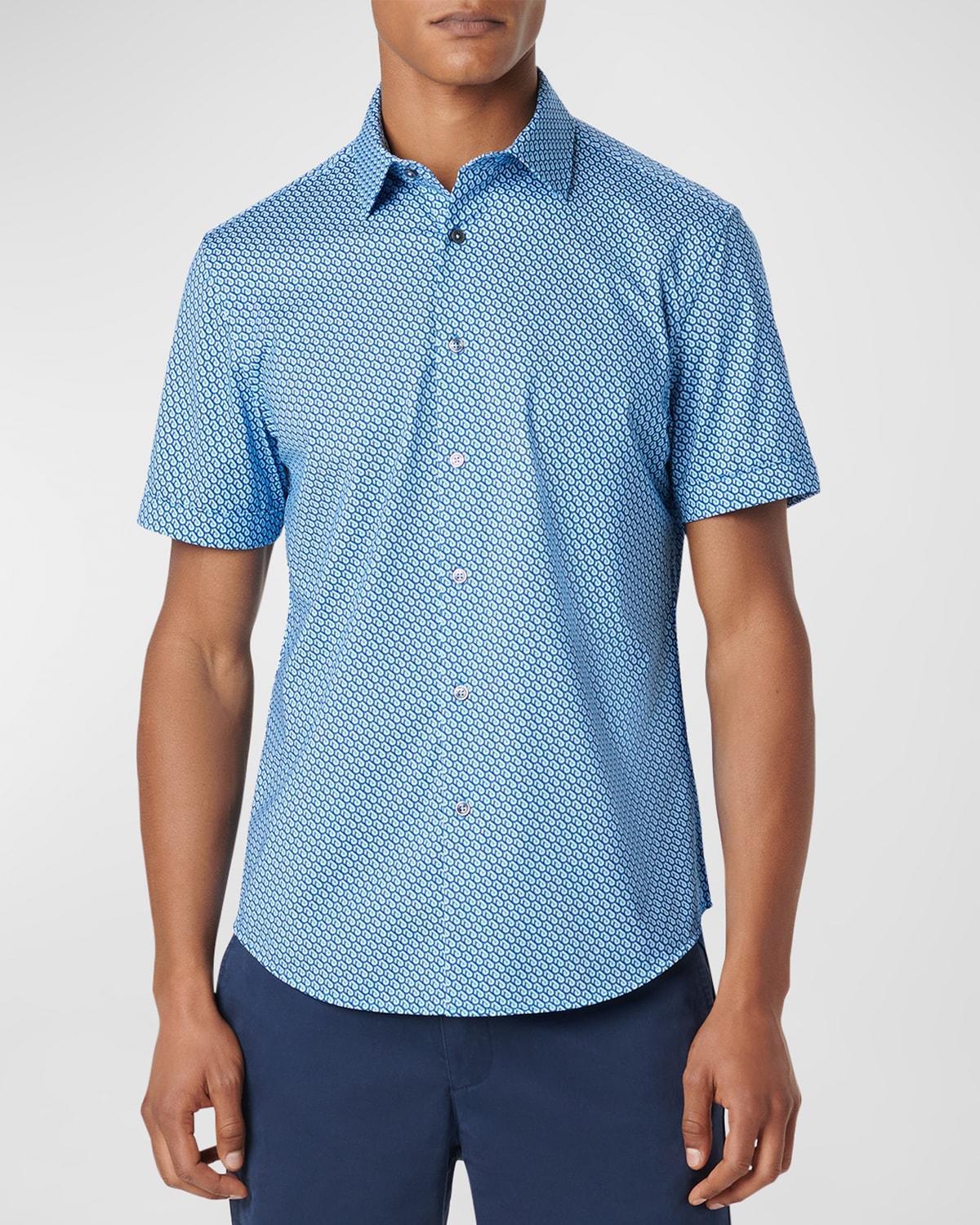 Mens Miles OoohCotton Short-Sleeve Shirt Product Image