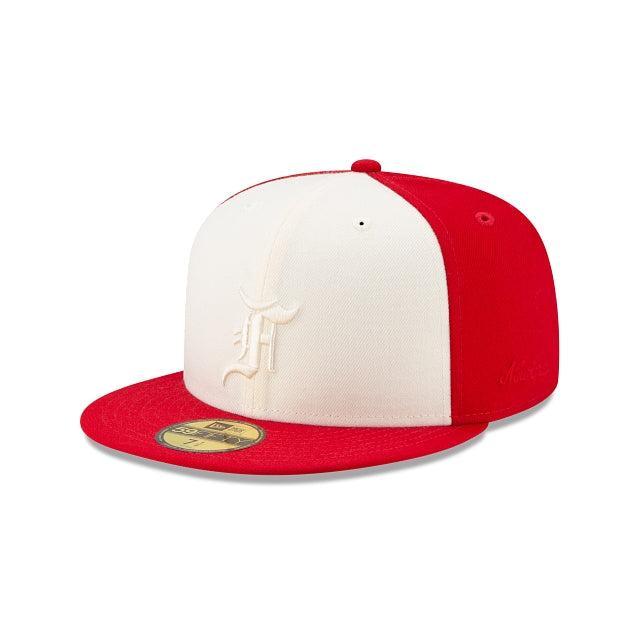 Essentials By Fear Of God Scarlet 59FIFTY Fitted Hat Male Product Image