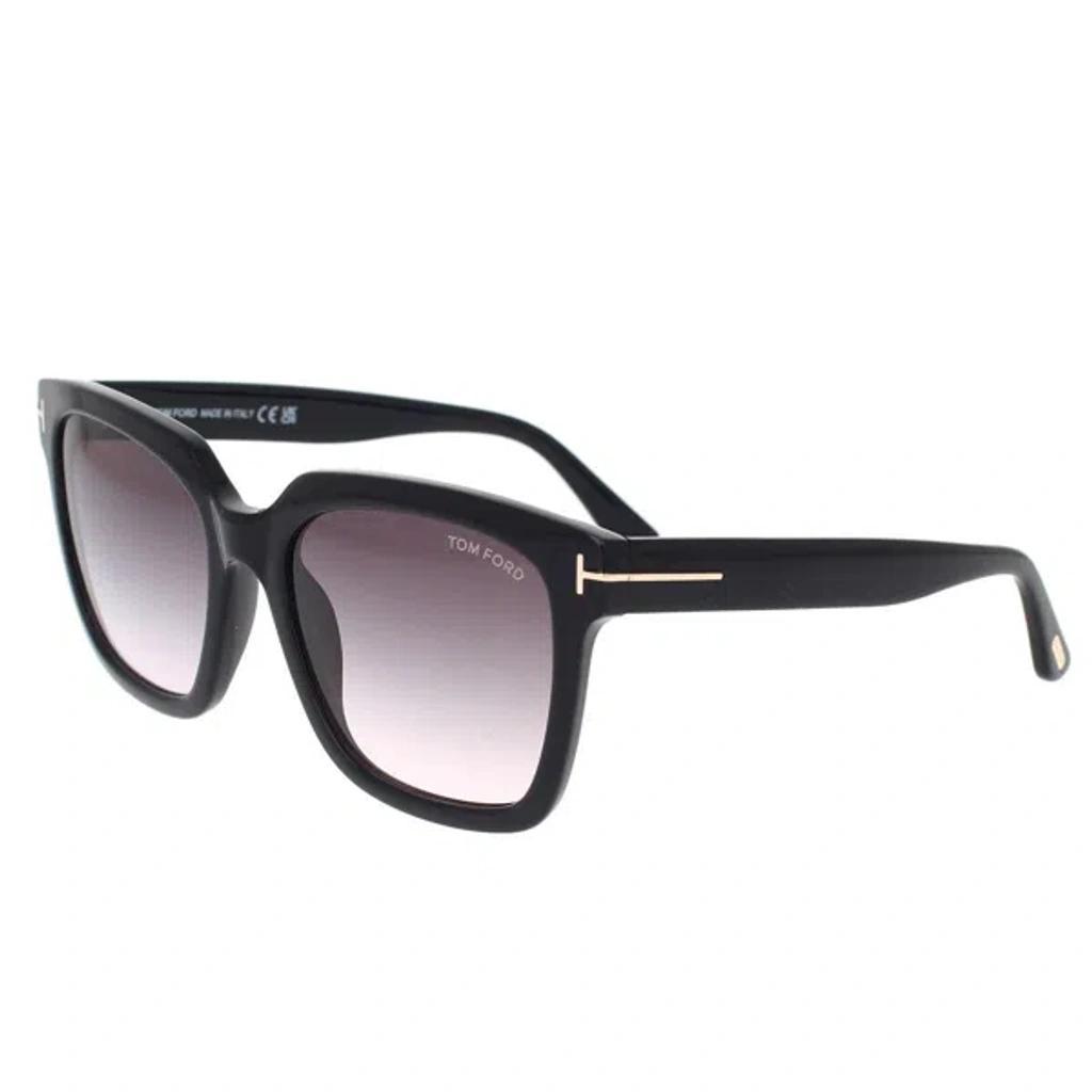 TOM FORD Selby Square Plastic Sunglasses In Black Product Image