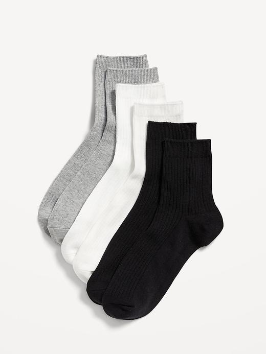 Quarter Crew Socks 3-Pack for Women Product Image