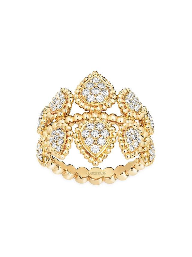 Womens Serpent Bohme 18K Yellow Gold & 0.5 TCW Diamond Ring Product Image