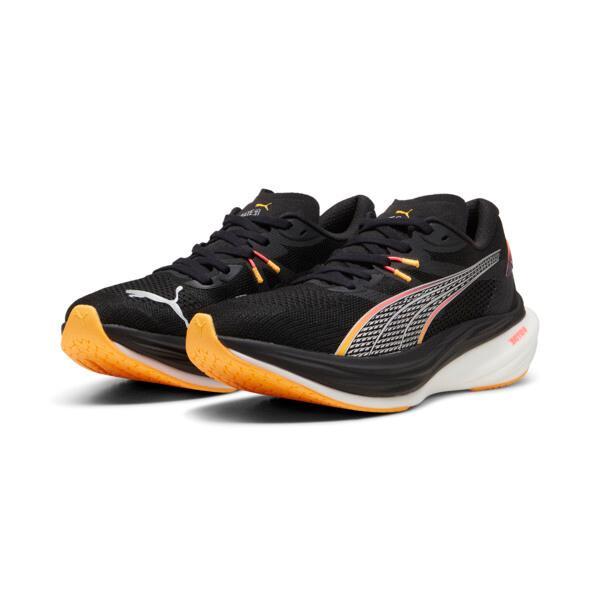 PUMA Deviate NITROâ¢ 3 Men's Running Shoes in Black/Sun Stream Product Image