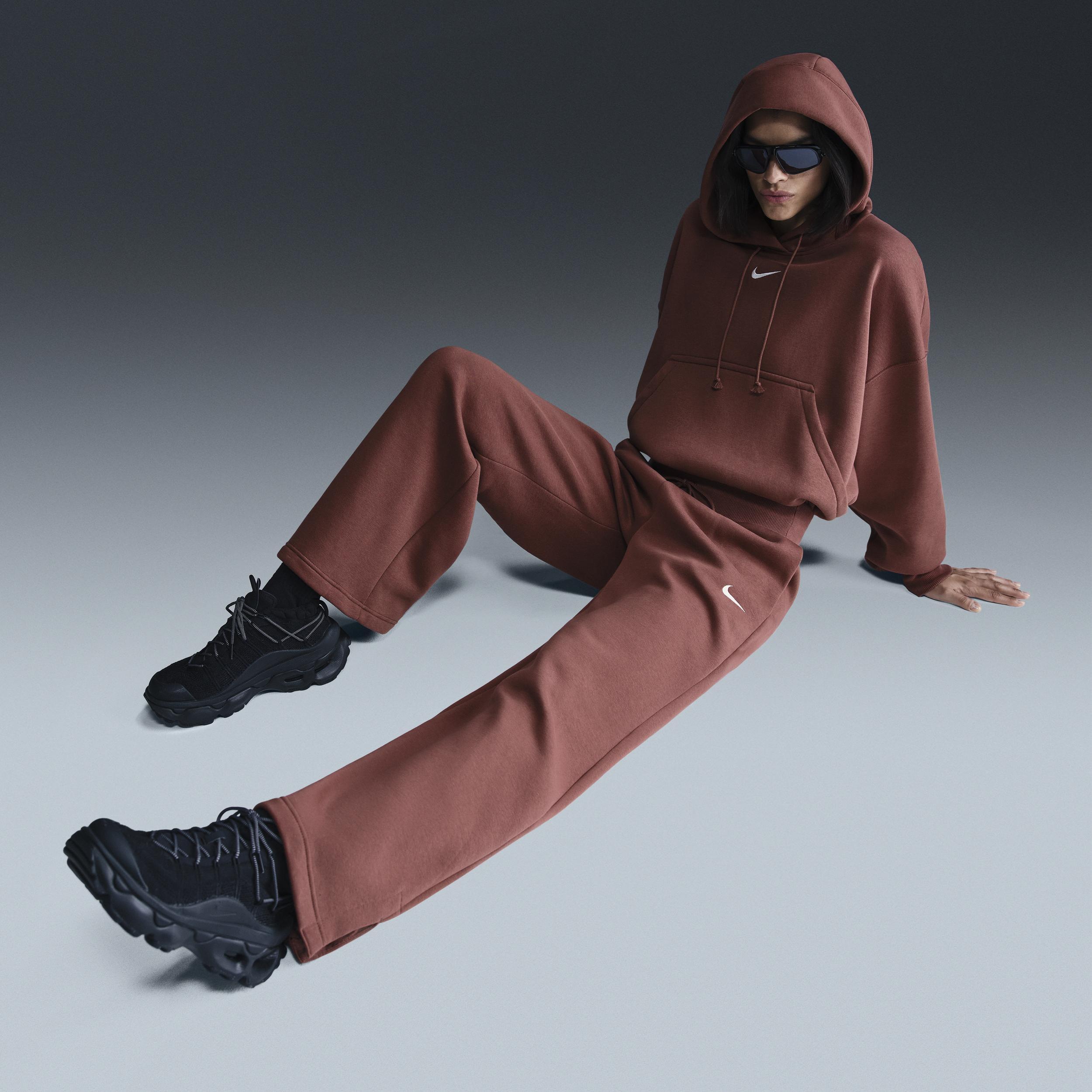 Nike Sportswear Phoenix Fleece Women's High-Waisted Wide-Leg Sweatpants Product Image