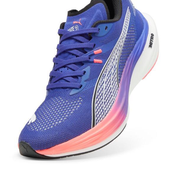 PUMA Deviate NITROâ¢ 3 Men's Running Shoes in Lapis Lazuli/Sunset Glow Product Image