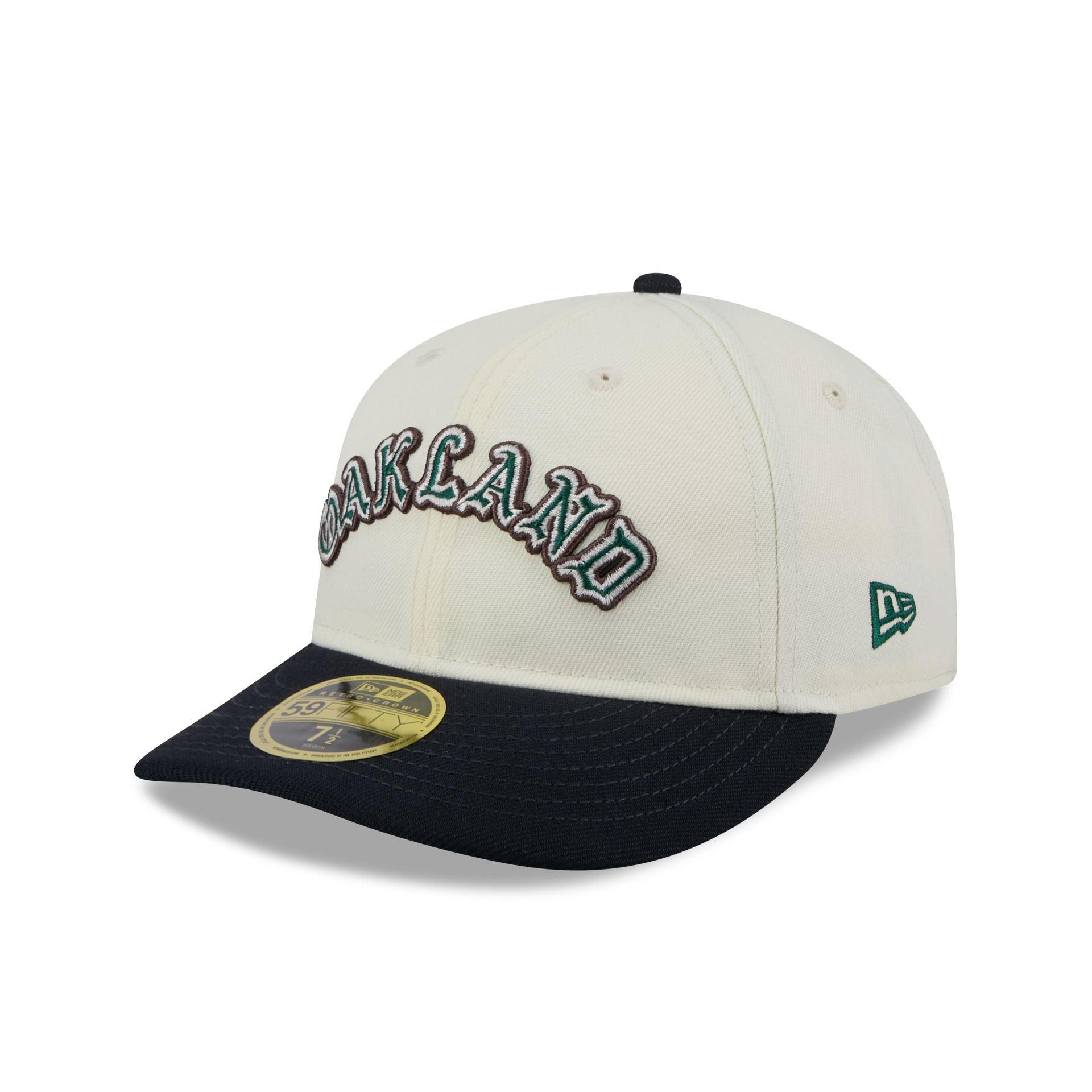 Oakland Athletics Forest Visor Retro Crown 9FIFTY Adjustable Hat Male Product Image