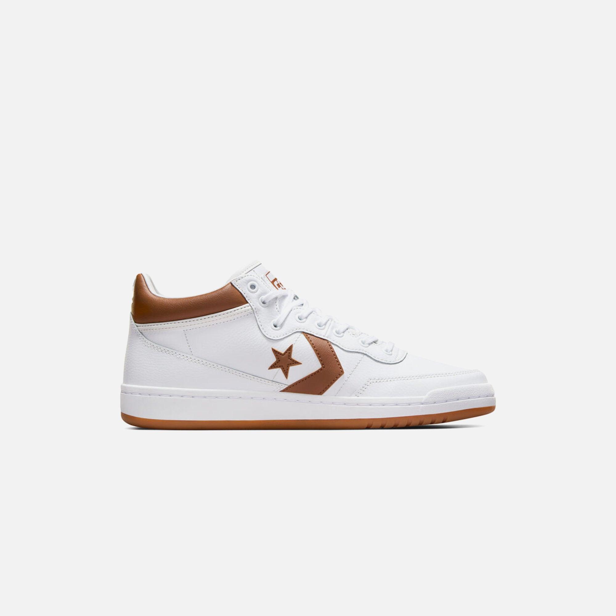 Converse Cons Fastbreak Pro - White / Warm Tan / Black Male Product Image