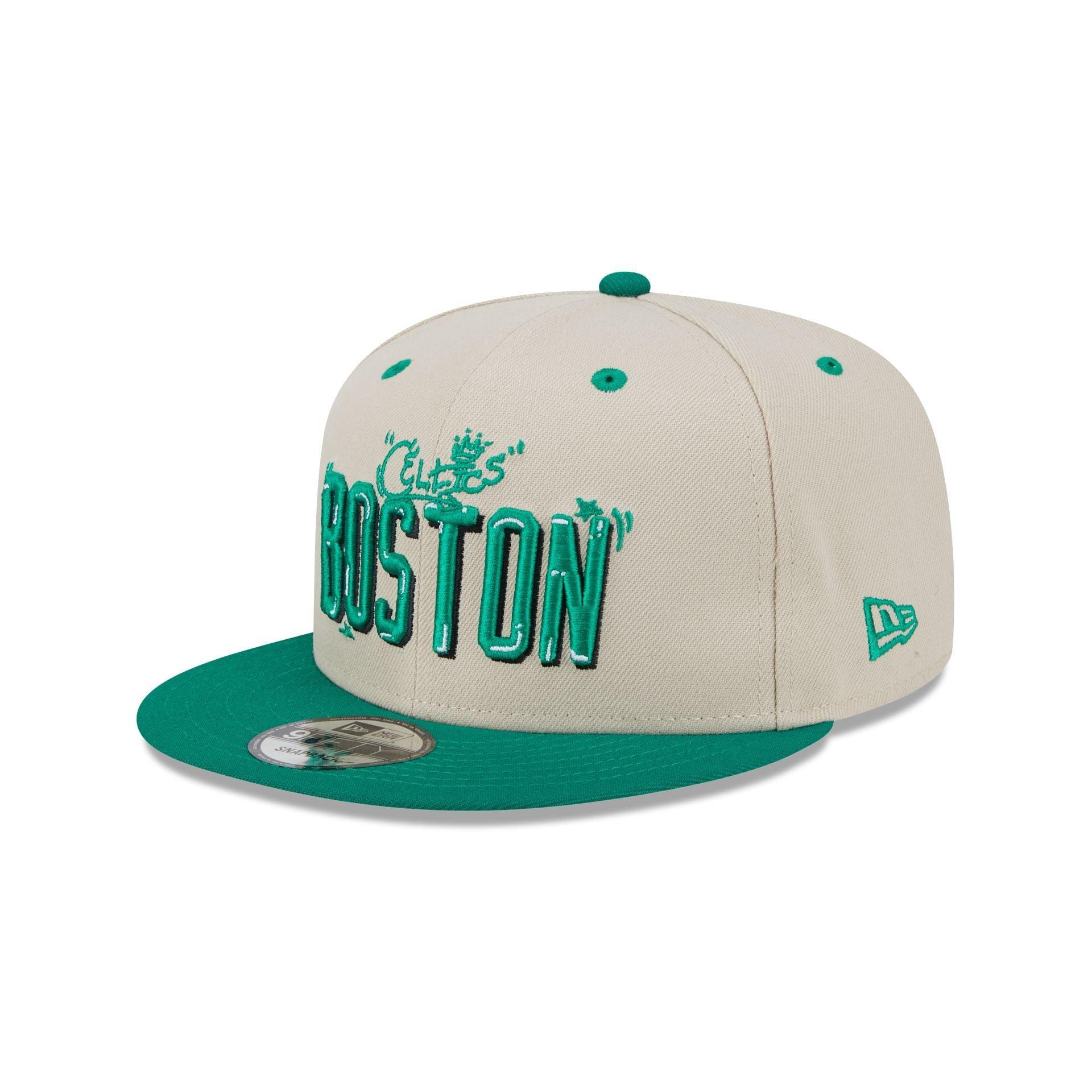 Boston Celtics Team Art 9FIFTY Snapback Hat Male Product Image