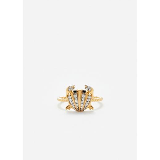 BAGUE MINI CRABE GOLD OR JAUNE Product Image