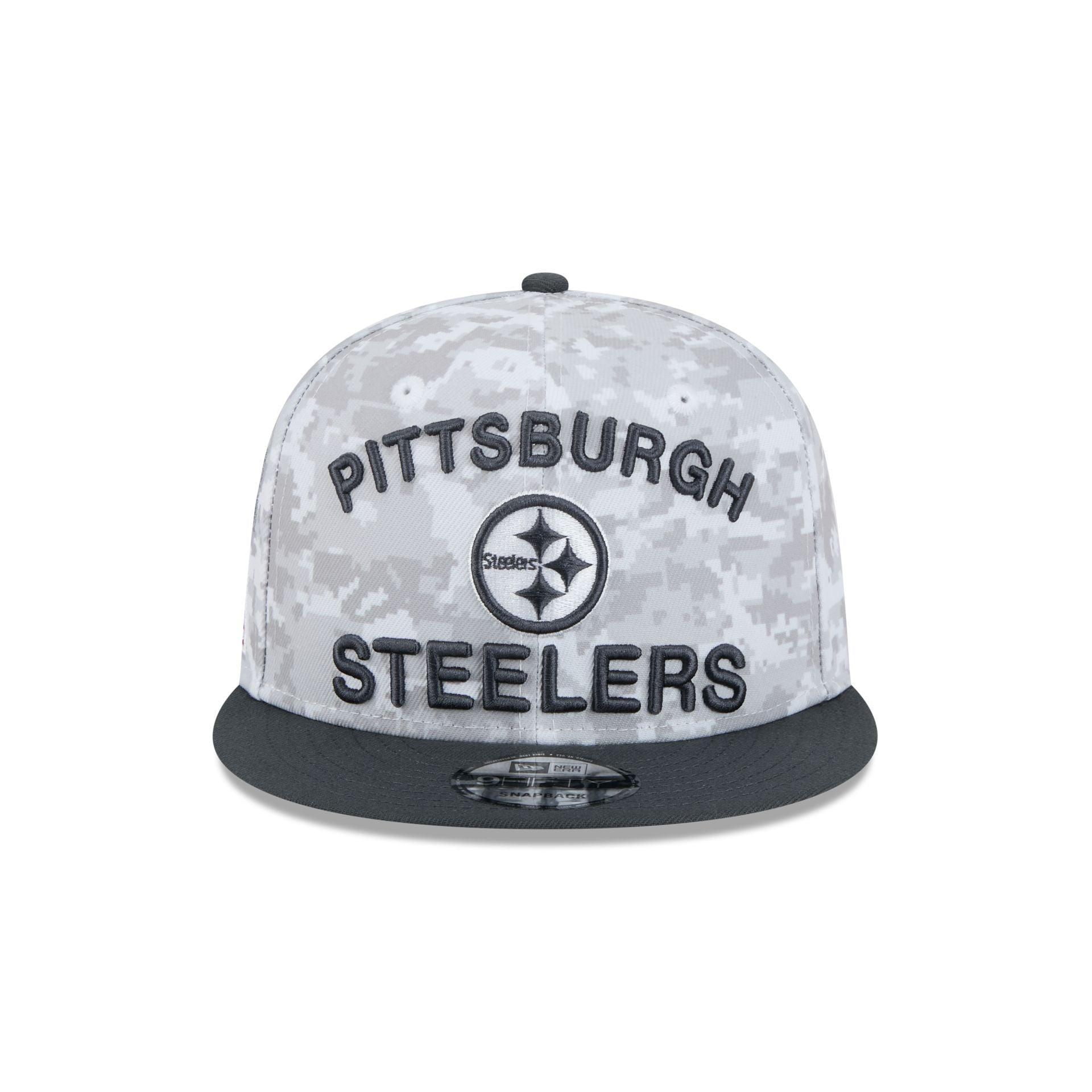 Pittsburgh Steelers 2024 Salute to Service 9FIFTY Snapback Hat Male Product Image