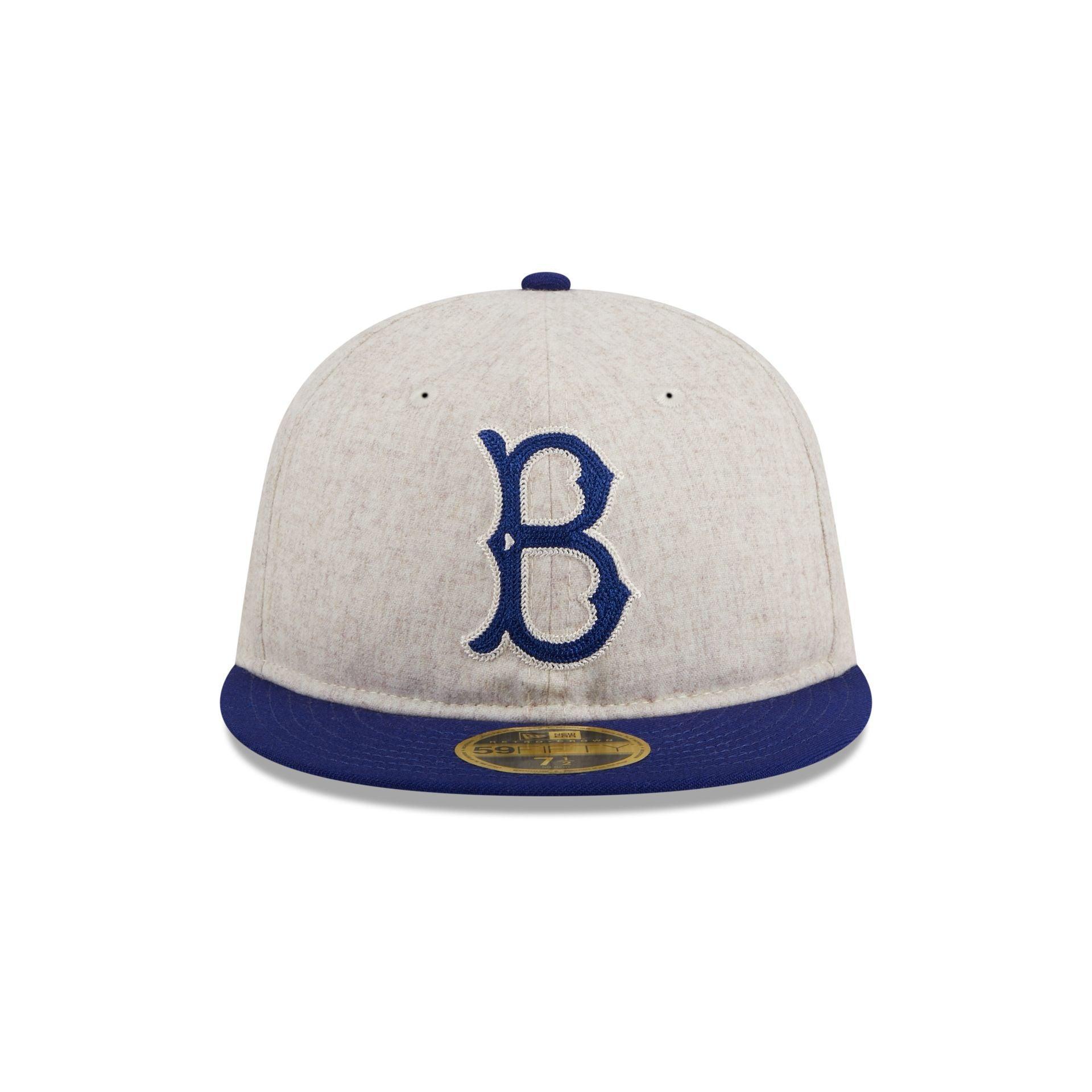 Brooklyn Dodgers Melton Wool Retro Crown 59FIFTY Fitted Hat Male Product Image