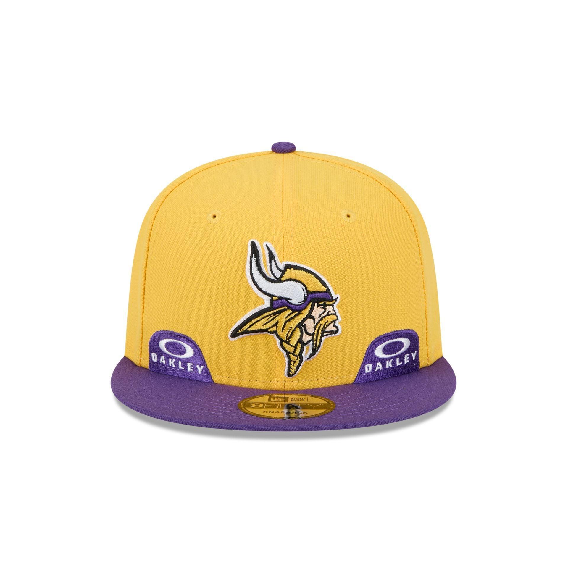 Oakley x Minnesota Vikings 9FIFTY Snapback Hat Male Product Image