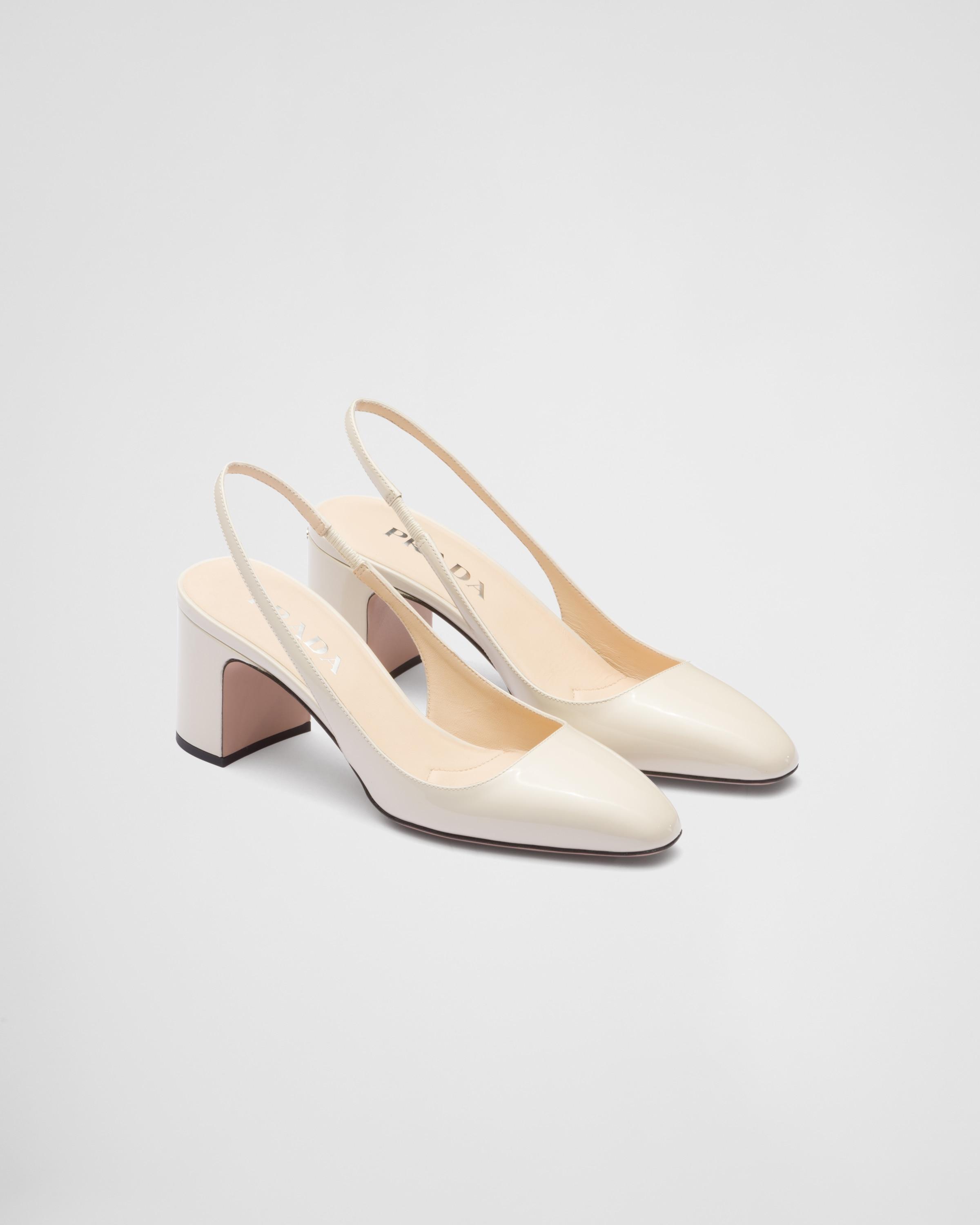 Patent-leather slingback pumps product image