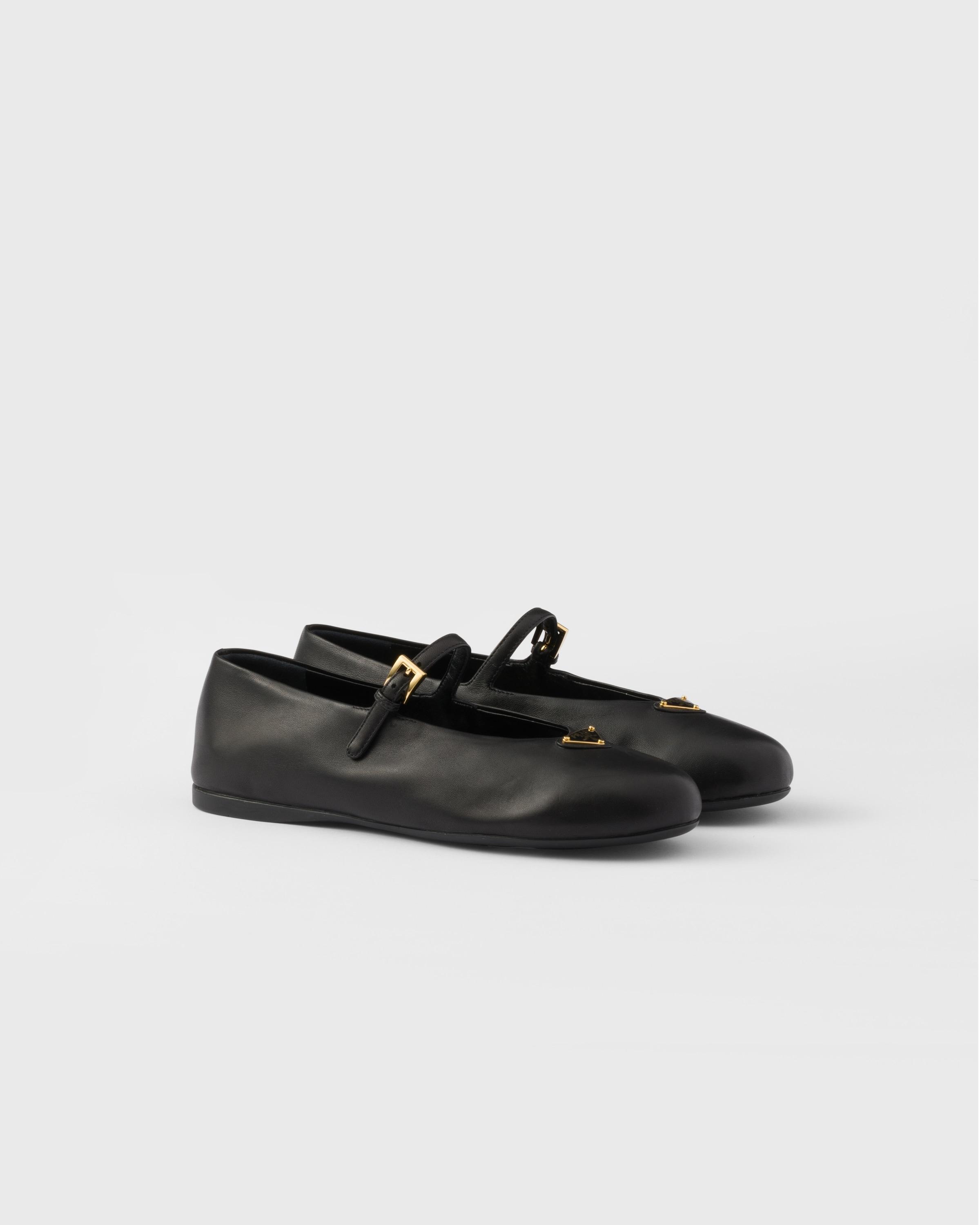 Nappa leather ballerinas Product Image