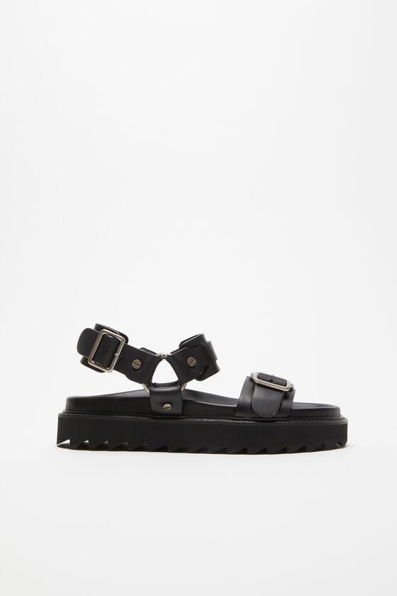 Leather buckle sandal Product Image