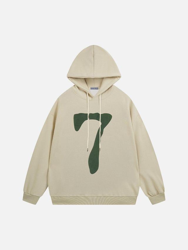 Aelfric Eden Number Print Hoodie Product Image