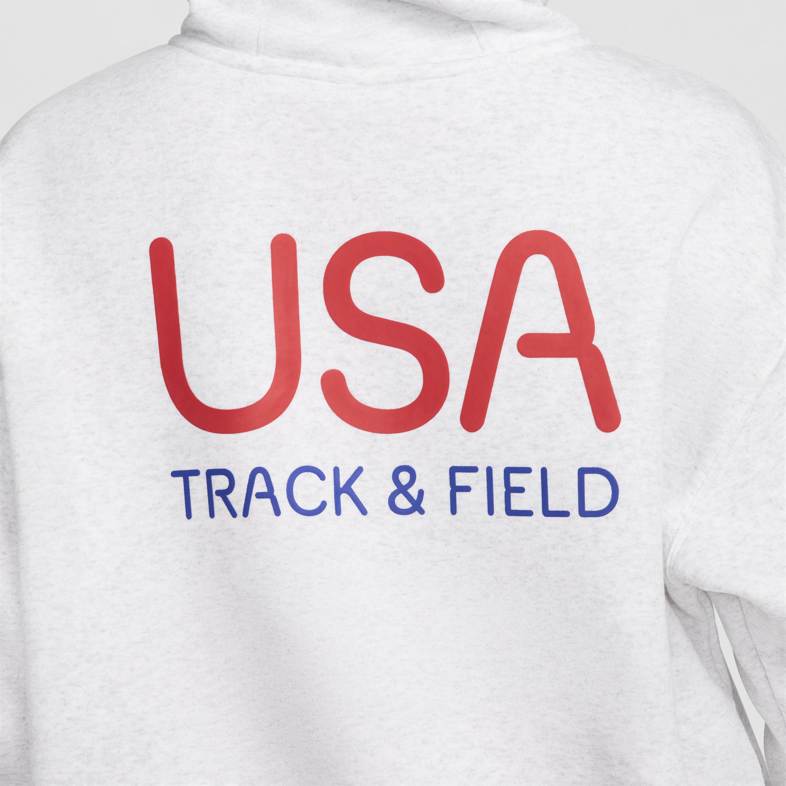 USA Phoenix Fleece Nike Women's Full-Zip Oversized Hoodie Product Image