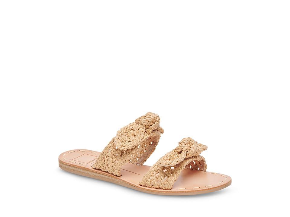 Dolce Vita Dinah (Lt Natural Raffia) Women's Sandals Product Image