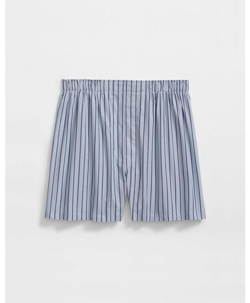 Cotton Broadcloth Striped Boxers Product Image