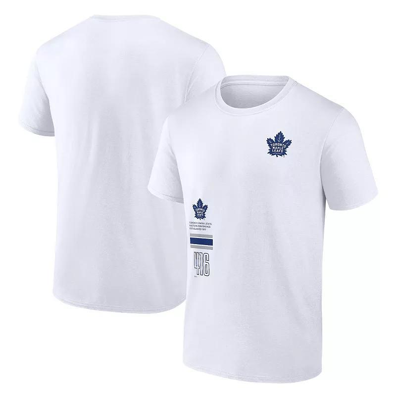 Mens Fanatics Branded White Toronto Maple Leafs Represent T-Shirt Product Image