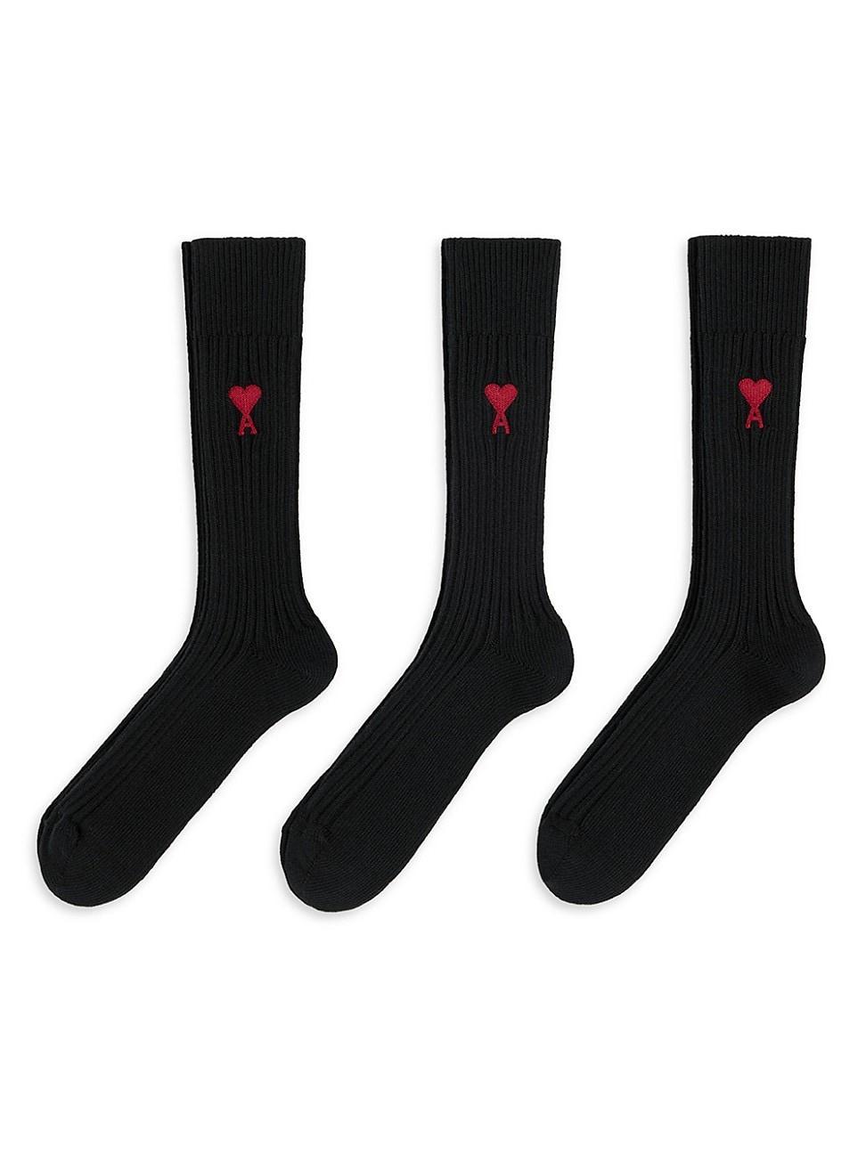 Mens ADC Rib-Knit Sock 3-Pack Product Image