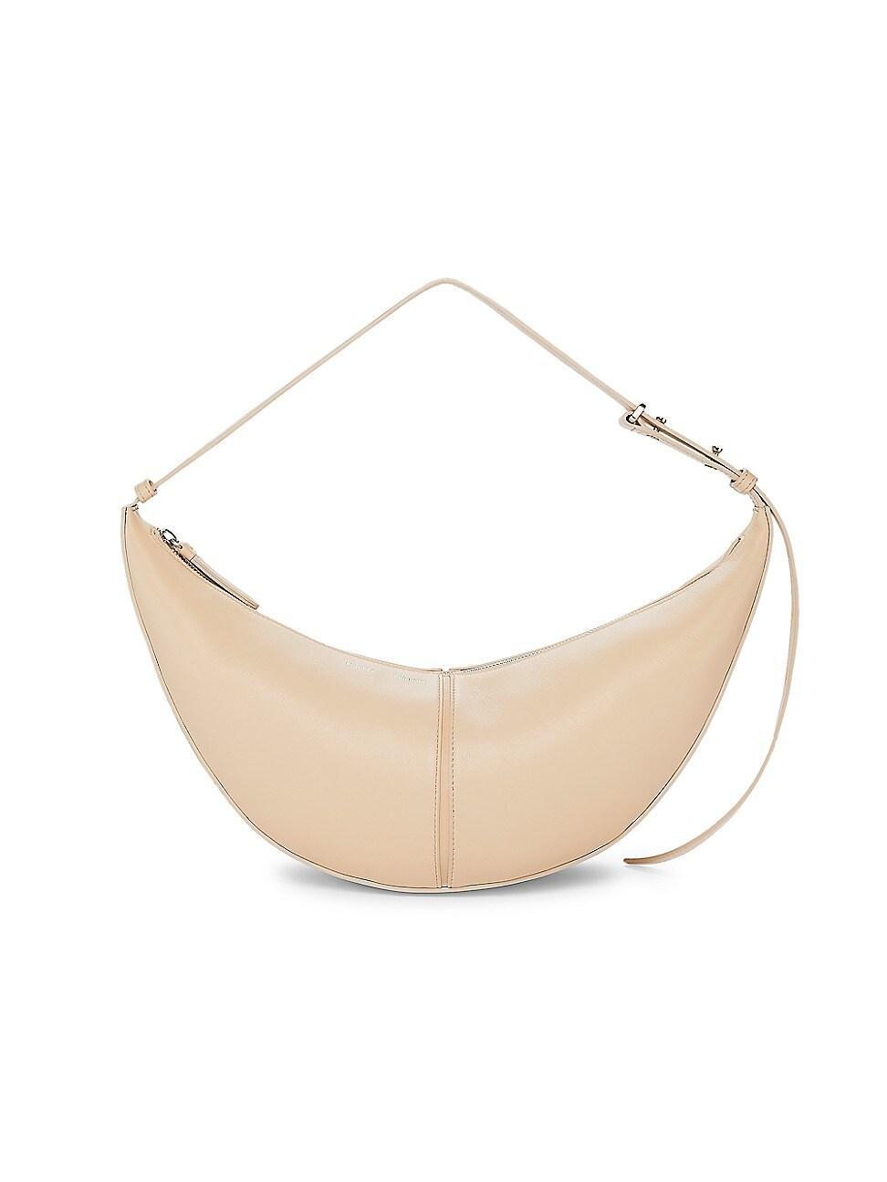 Womens Slide Suede Shoulder Bag Product Image