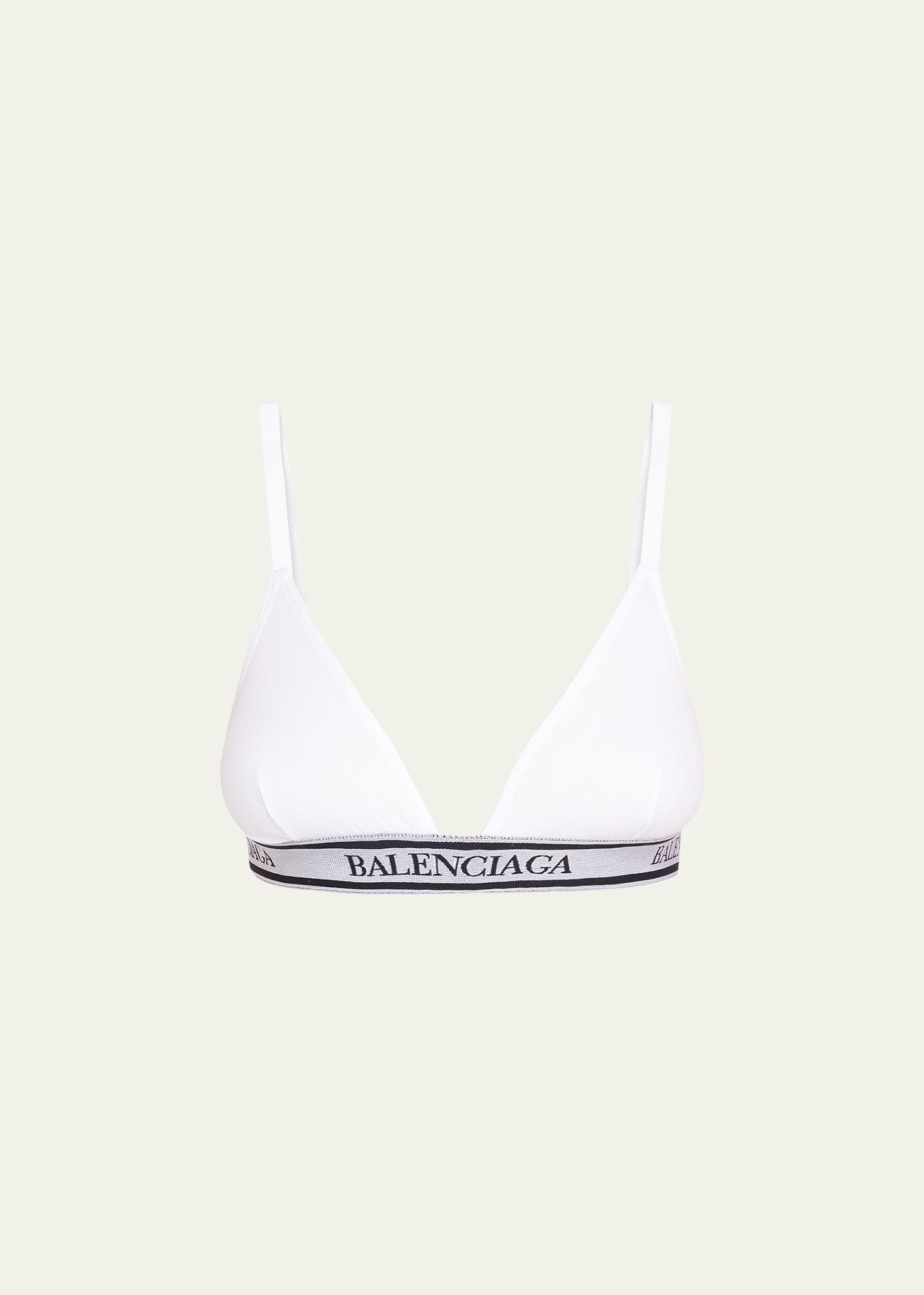 Logo Elastic Triangle Bra Product Image