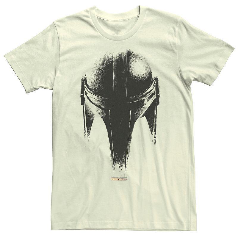 Mens The Mandalorian Metallic Helmet Tee Product Image