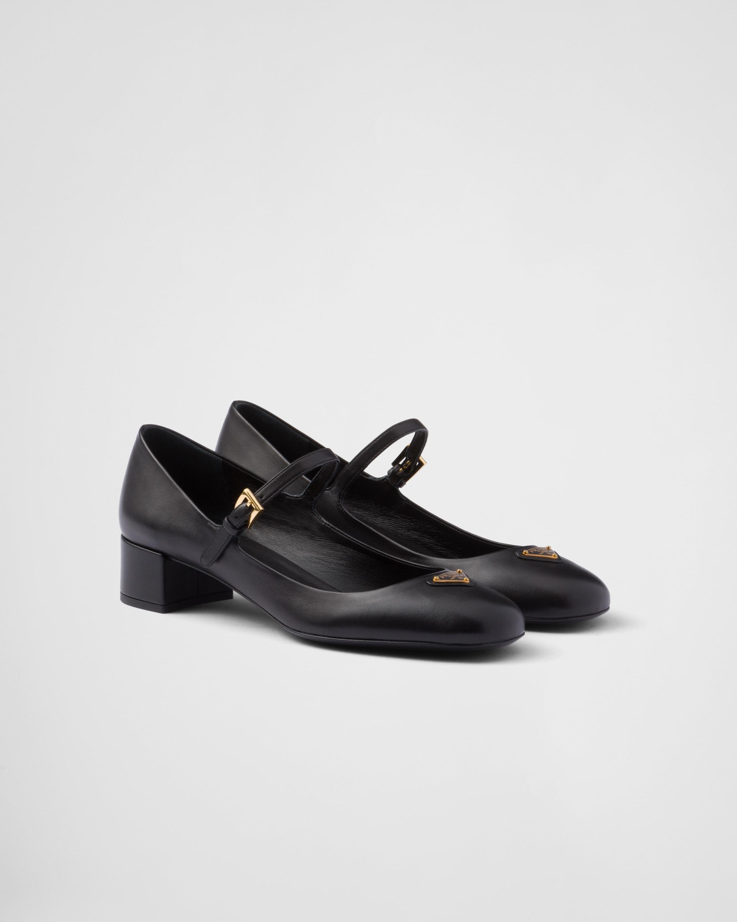 Nappa leather Mary Jane pumps Product Image