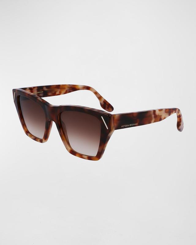 Victoria Beckham 55mm Modified Rectangle Sunglasses Product Image